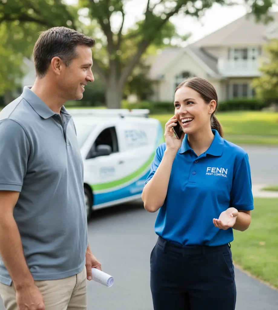 Fenn Pest Control customer support in Lodi